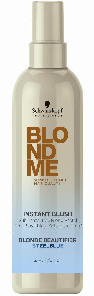 BlondMe Flasche Steelblue Schwarzkopf