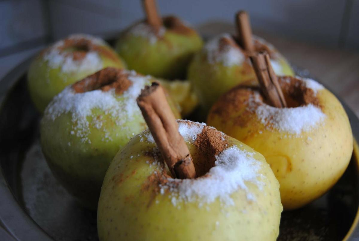 Manzanas al horno