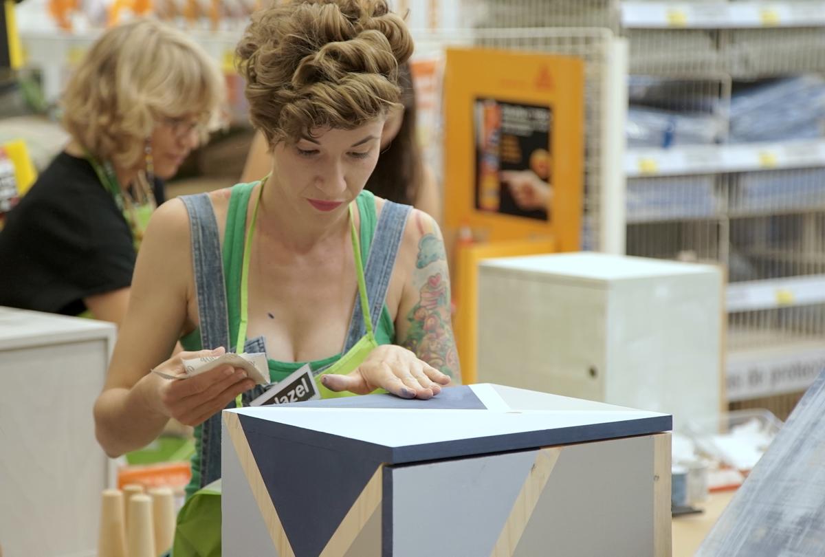 Cómo pintar una mesita de noche _Cristina