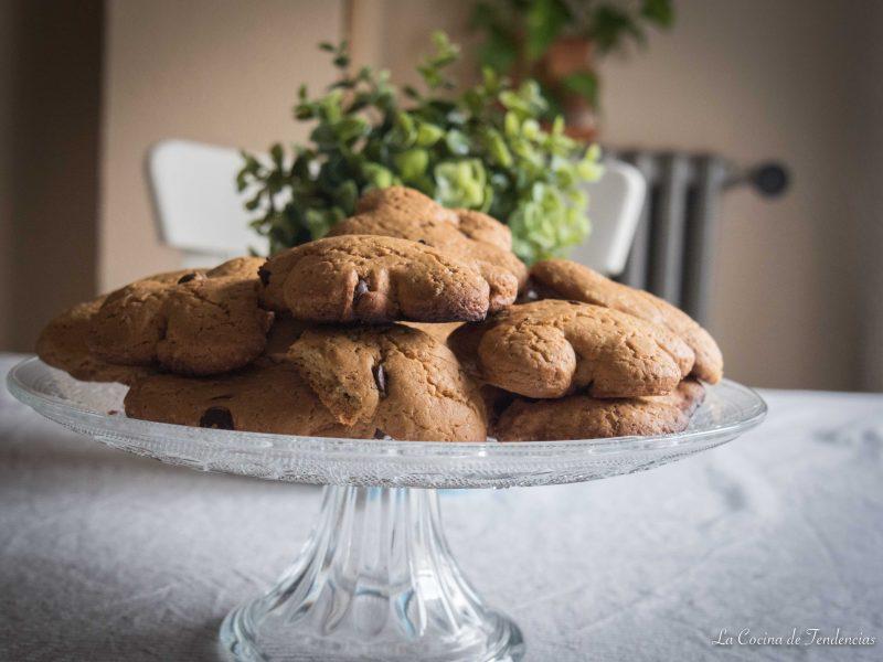 Cookies caseras con chocolate