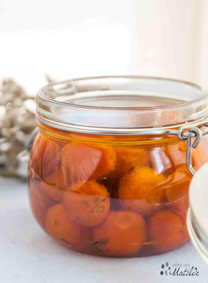 Tomates confitados