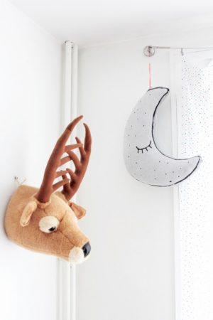 cabeza animal peluche