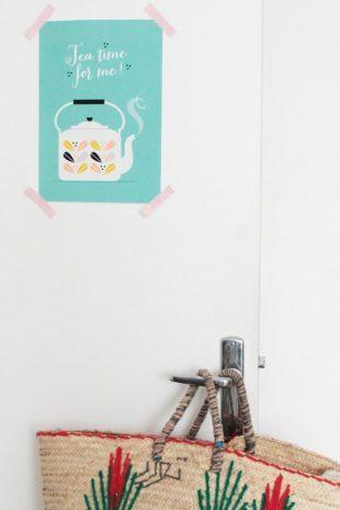 poster vintage cocina