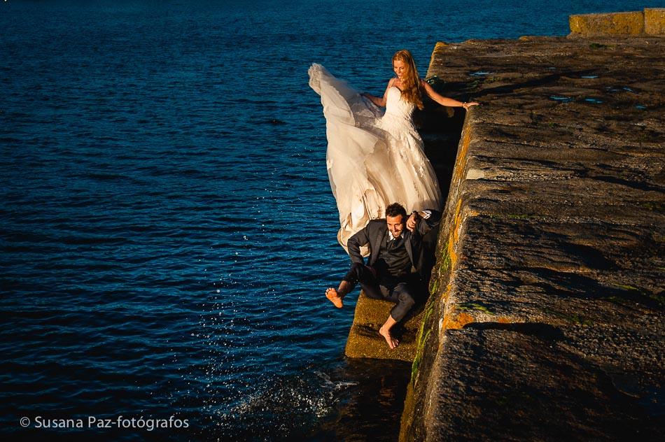 Boda en el embarcadero del Pazo do Tambre