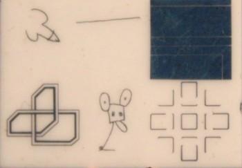 Dibujo fálico de Andy Warhol dejado en la Luna