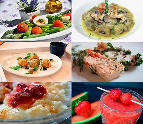 Huevos rellenos de palitos de cangrejo 