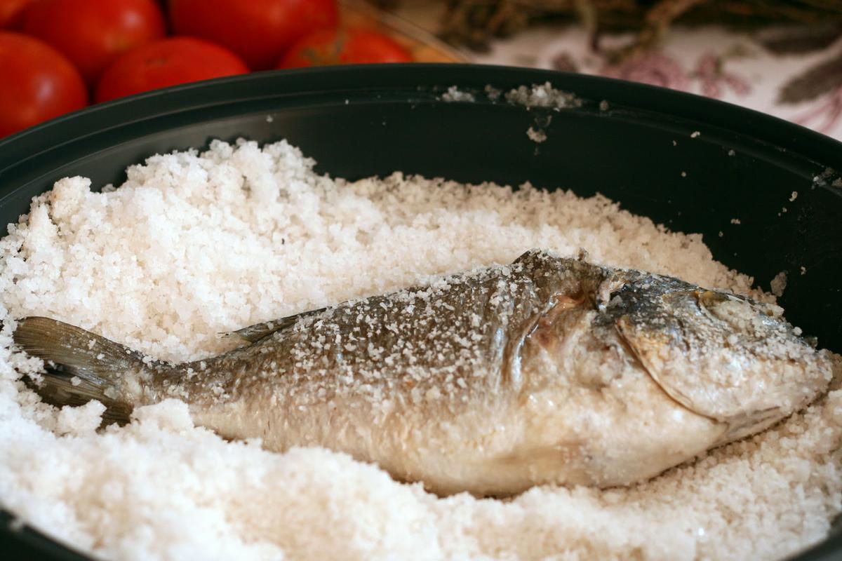 Dorada a la sal 