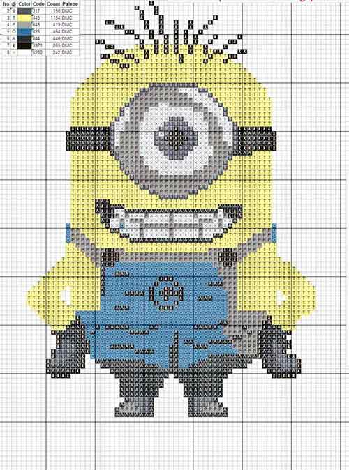 Gráficos para punto de cruz