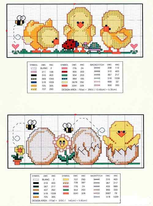 Gráficos para punto de cruz