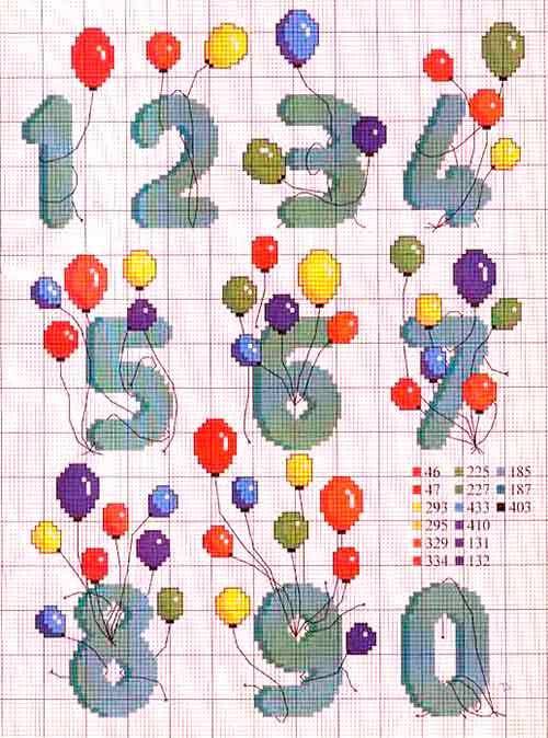 Gráficos para punto de cruz