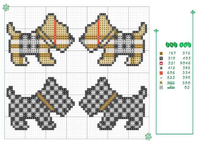 Gráficos para punto de cruz