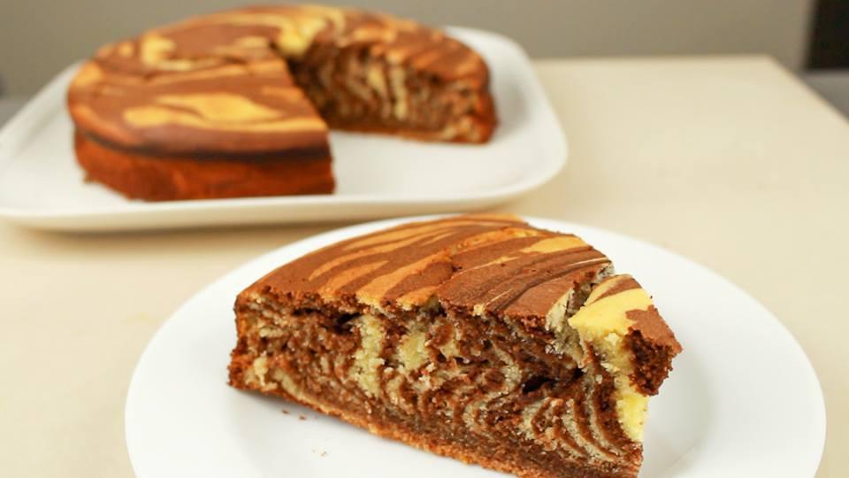 torta cebra o marmolada