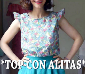 COSTURAS de VERANO | TOP CON ALITAS