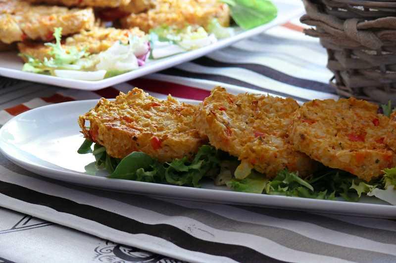 Falafel de coliflor con thermomix y cocinados al horno, una receta de cocina sana y muy fácil de preparar para que los peques coman verdura