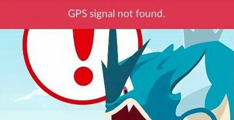 GPS signal not found Pokémon GO error Android iOS