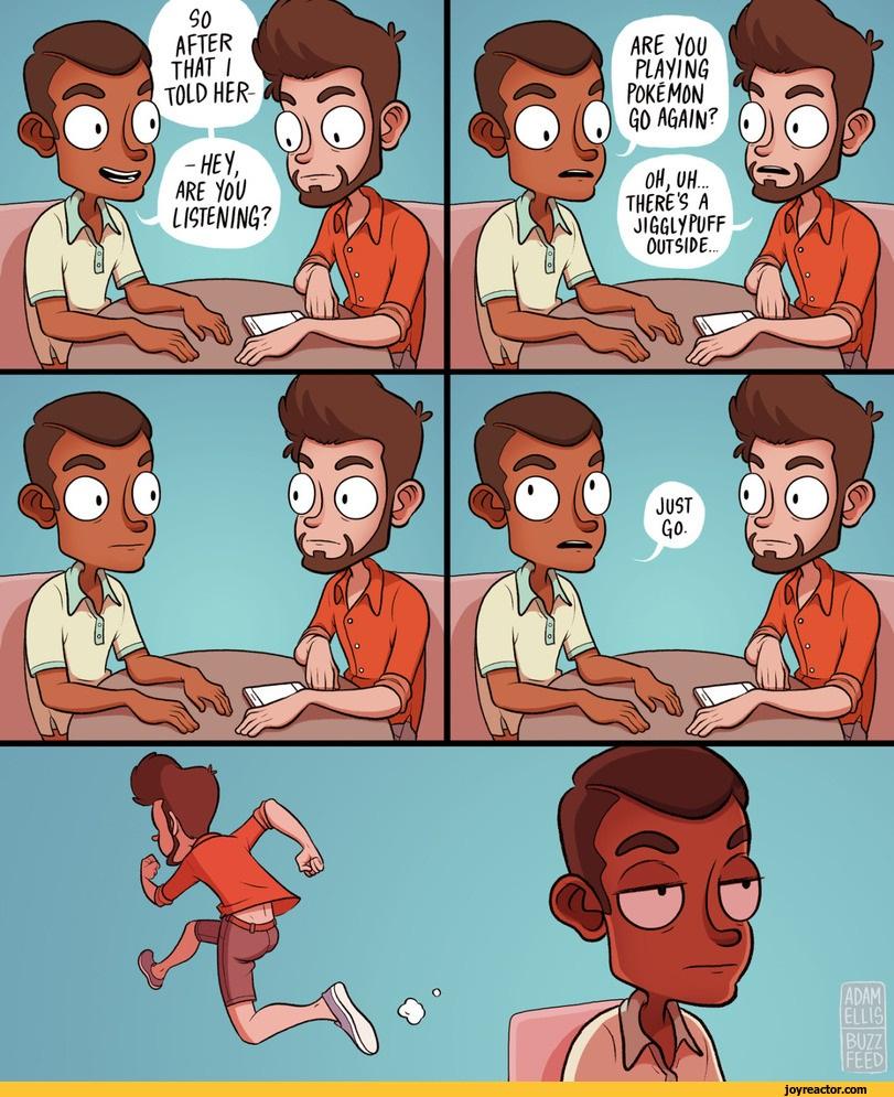  gps signal not found in Pokémon GO android ios comic