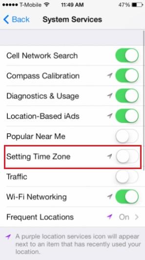 gps signal not found in Pokémon GO time zone iOS android iphone