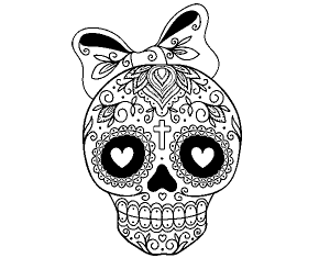 calaveras mexicanas mujer