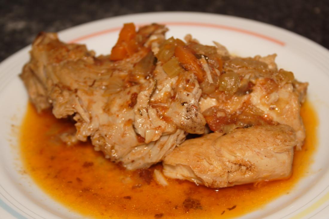 CONEJO GUISADO A LA CAMPESINA 8