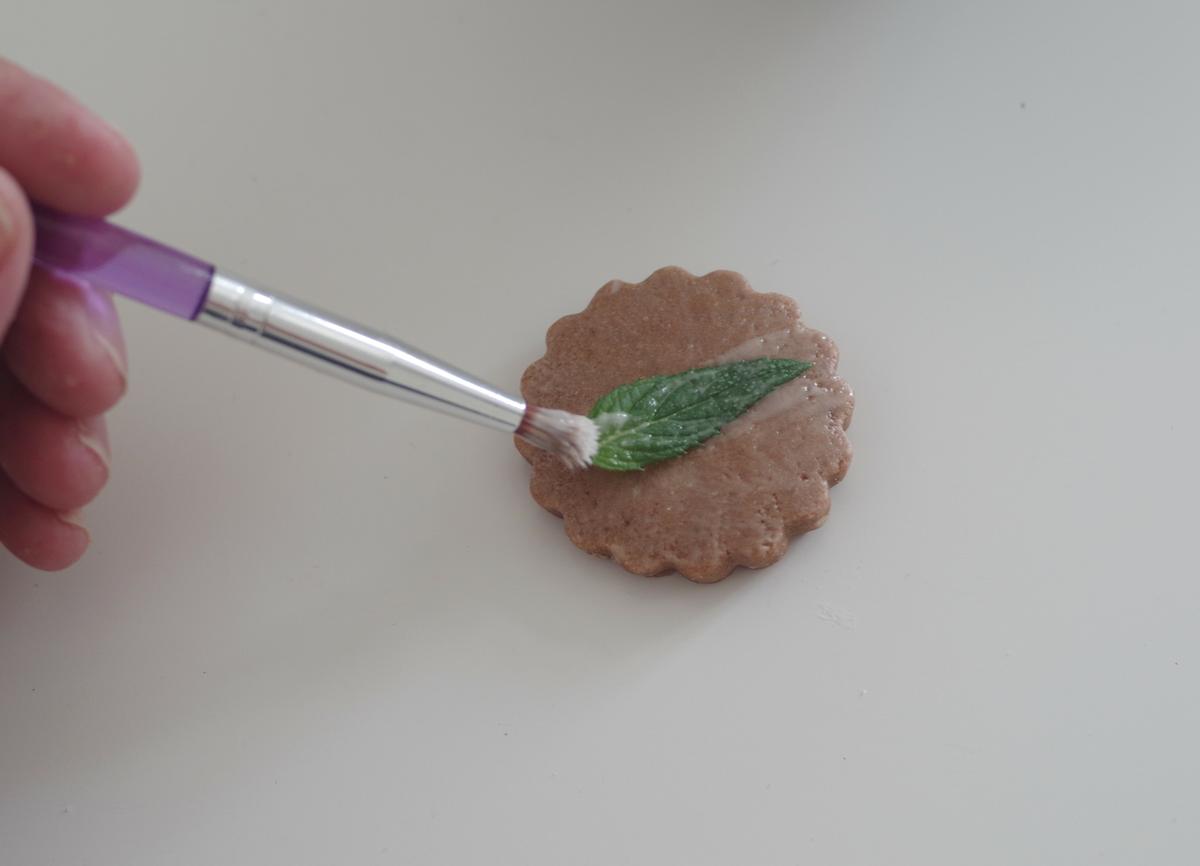 doctorcookies cómo petrificar flor y hoja comestible (13)