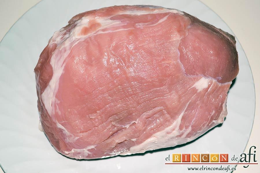 Bola de cerdo con miel y mostaza, comprar la bola de cerdo limpia de grasa