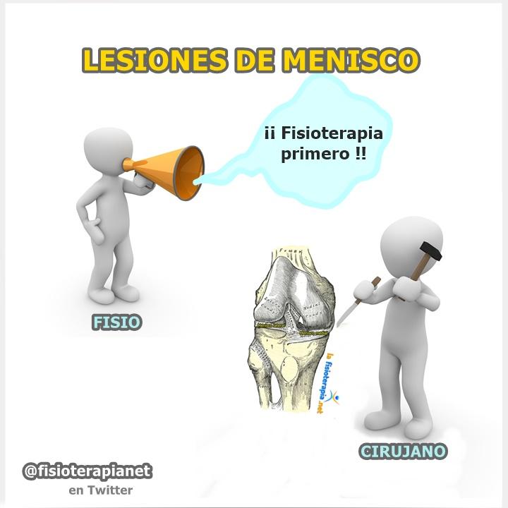 Fisioterapia para lesión de meniscos