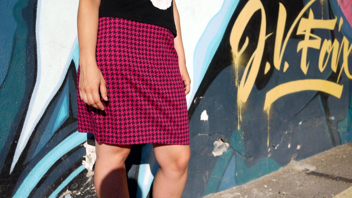 Como hacer falda recta