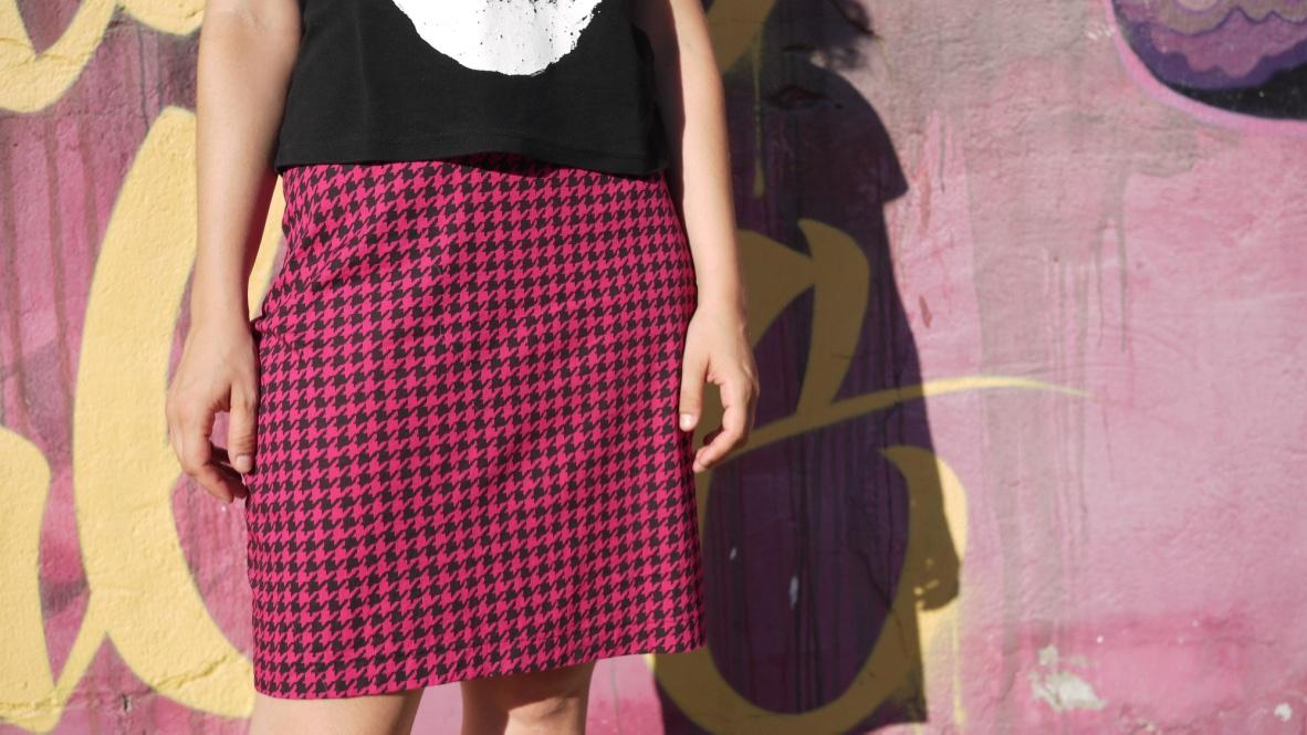 Como hacer falda recta