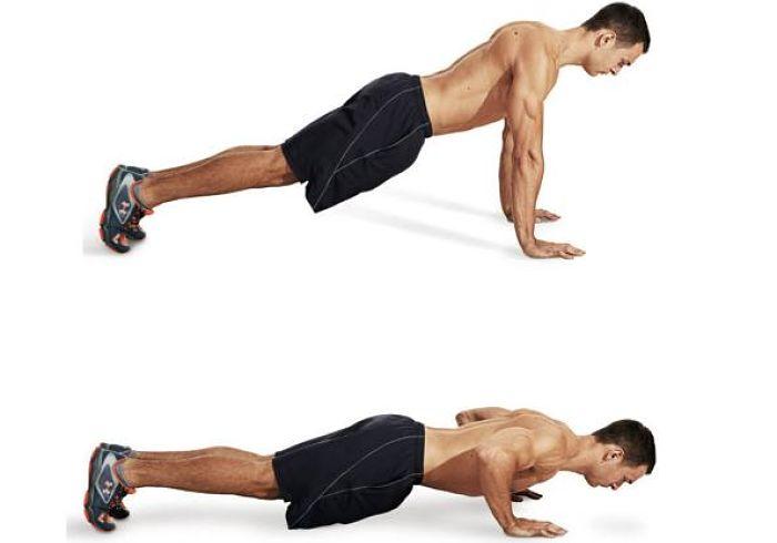 Haz tus lagartijas de forma adecuada