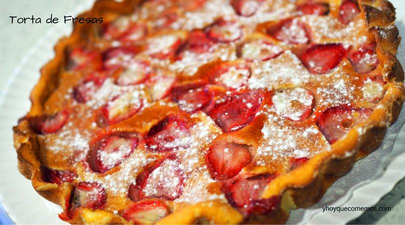 Torta-de-Fresas