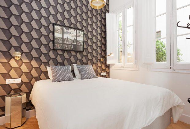 dormitorio sin cabecero