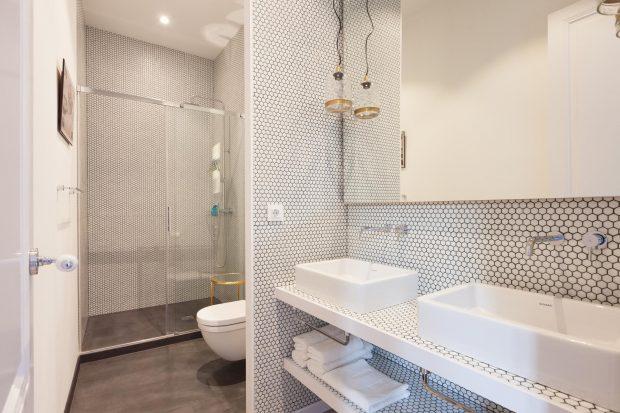 revestimiento hexagonal