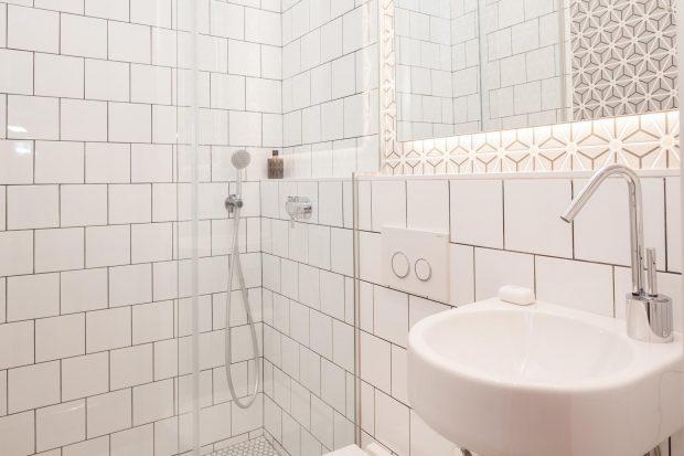 espejo retroiluminado