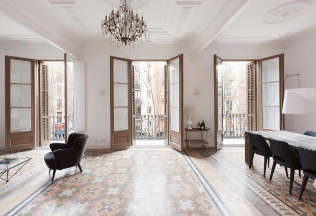 interiores de ventanas de madera