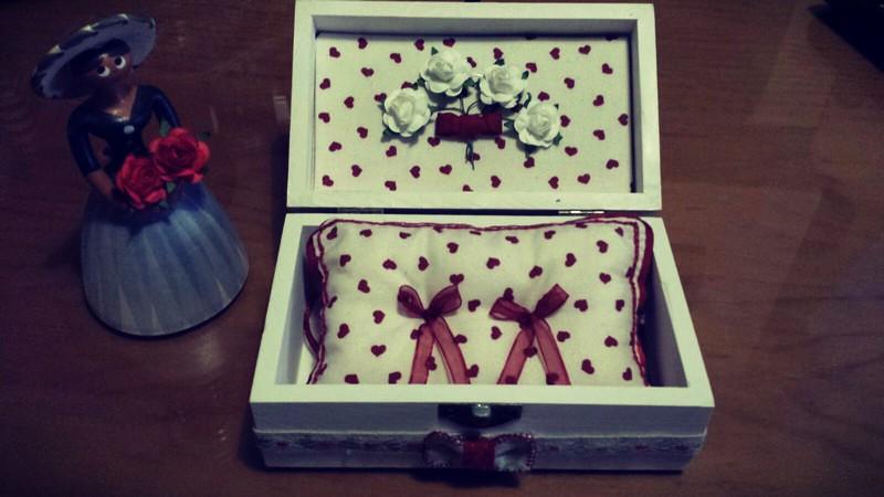 Cojín porta alianzas