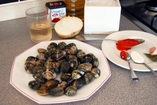 almejas-a-la-marinera ingredientes