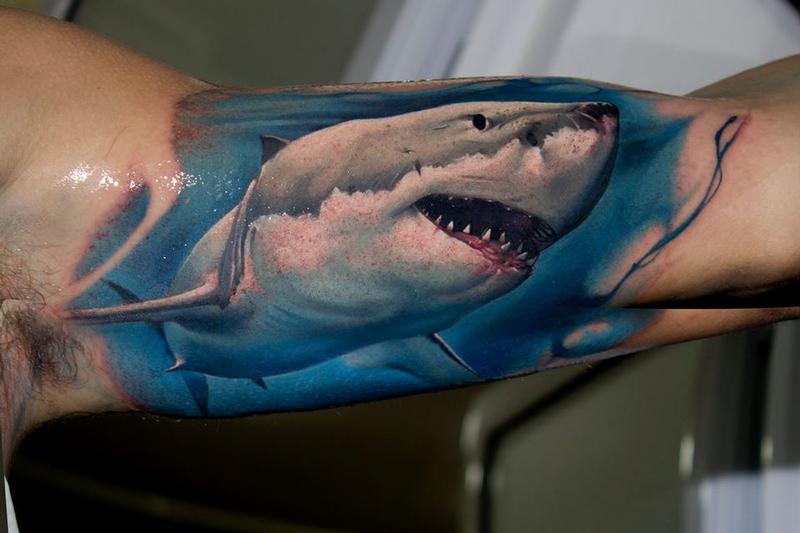 Tatuajes de animales tiburones