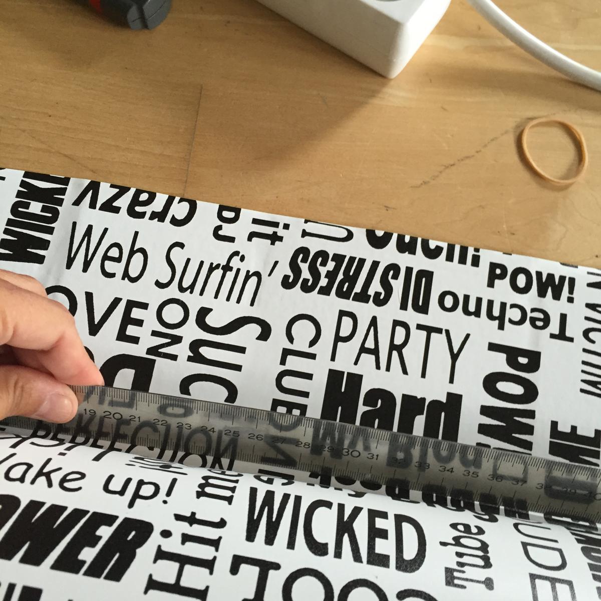 forramos con el aironfix los dos lados