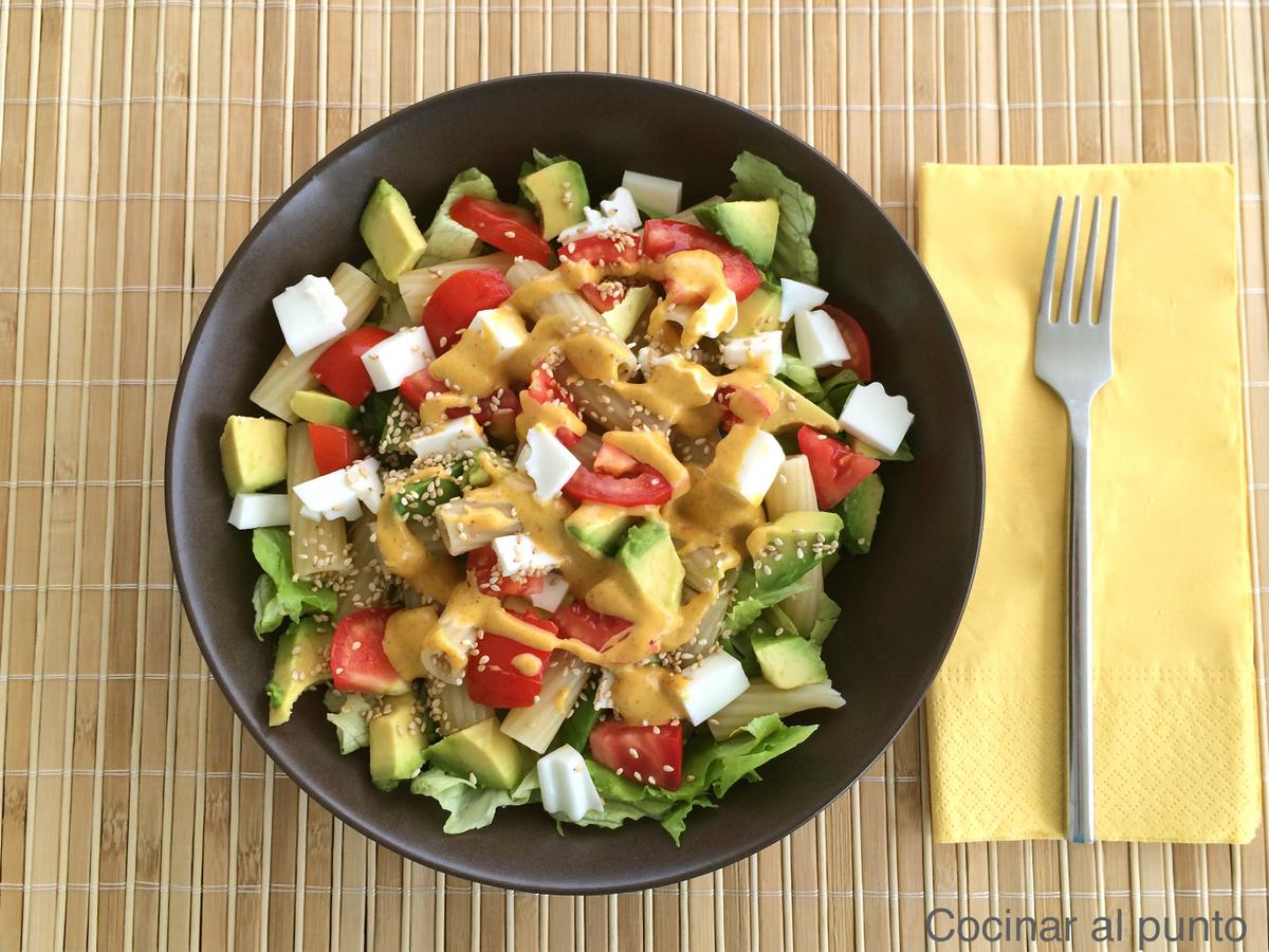 Ensalada con pasta