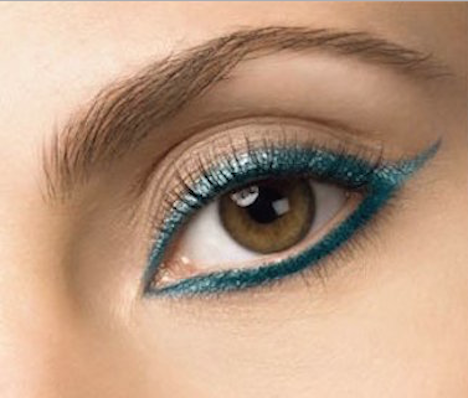 maquillaje para ojos color miel