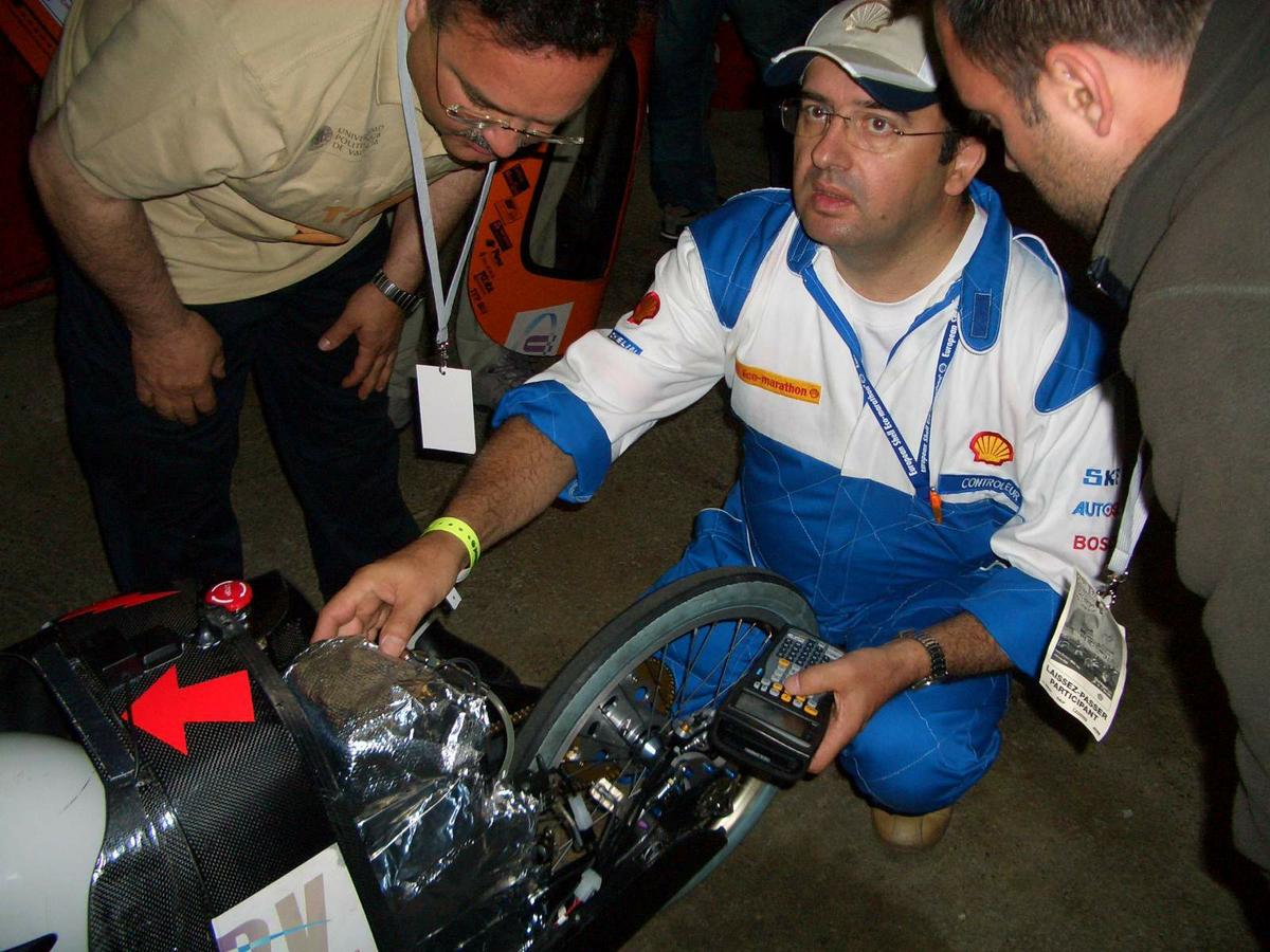 Comprobación del motor