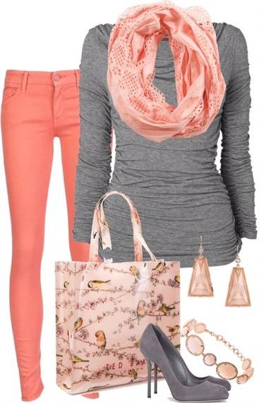 Outfits con el color gris | Belleza