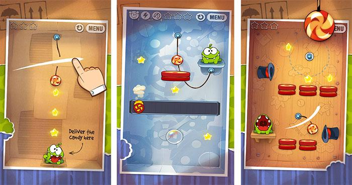 cut the rope mejores juegos android
