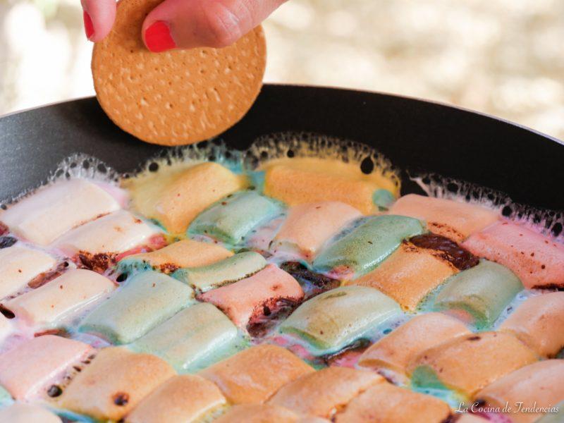 Tarta de Marshmallow y chocolate