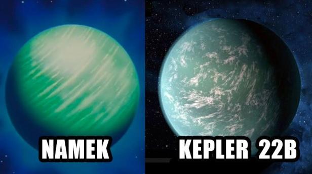 cosas dragon ball que existen en la vida real namek