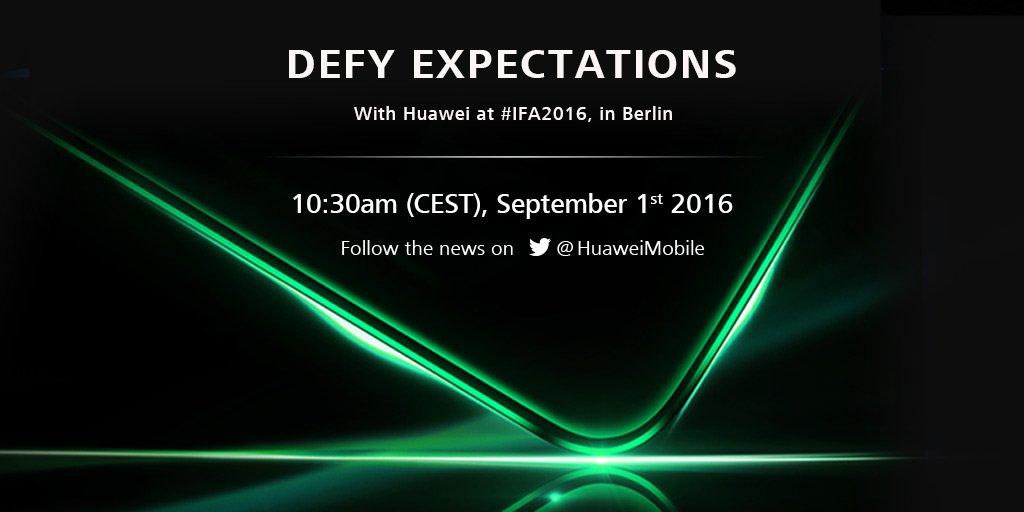 Huawei IFA 2016 invitación evento 