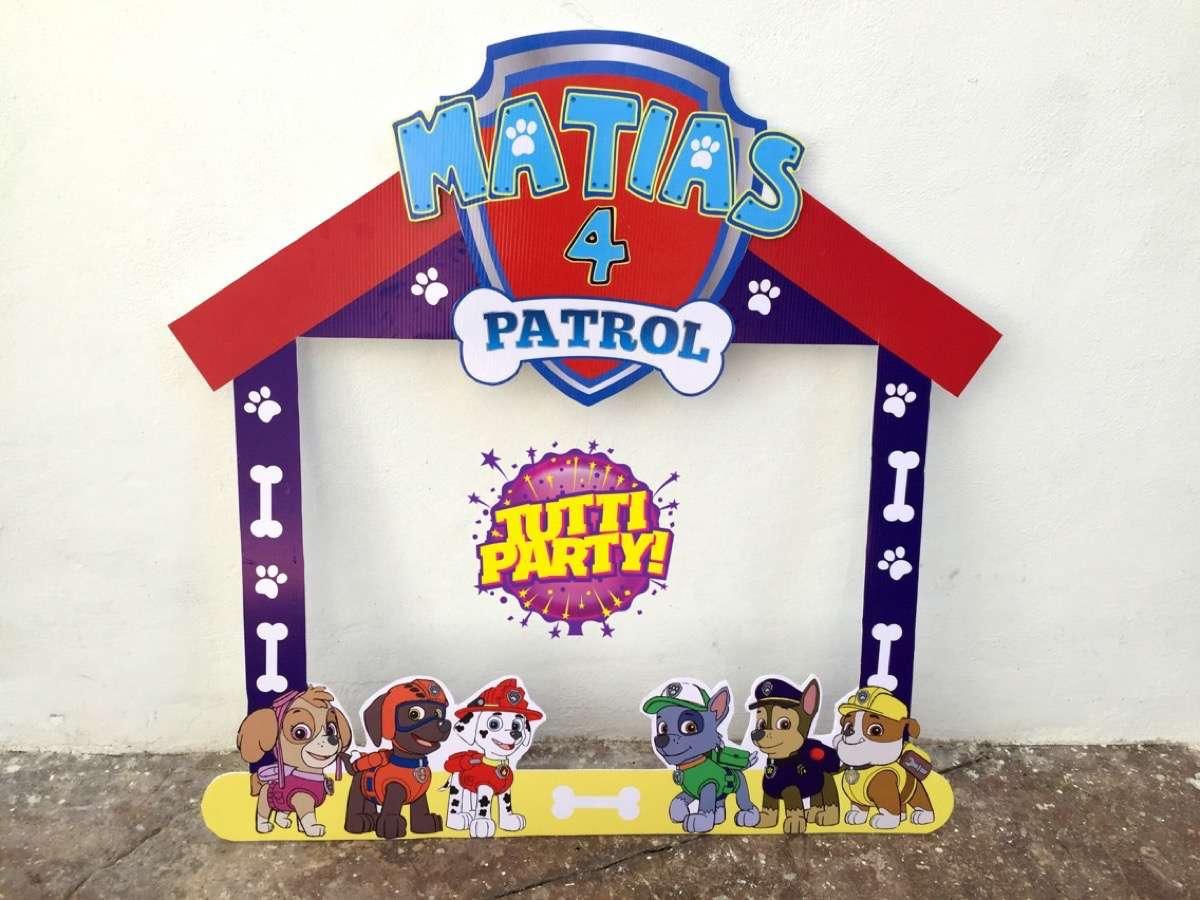 fiesta de cumpleaños de la patrulla canina