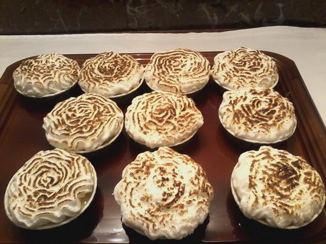 tarta de limón con merengue