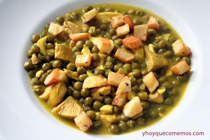 Guisantes-con-Pollo