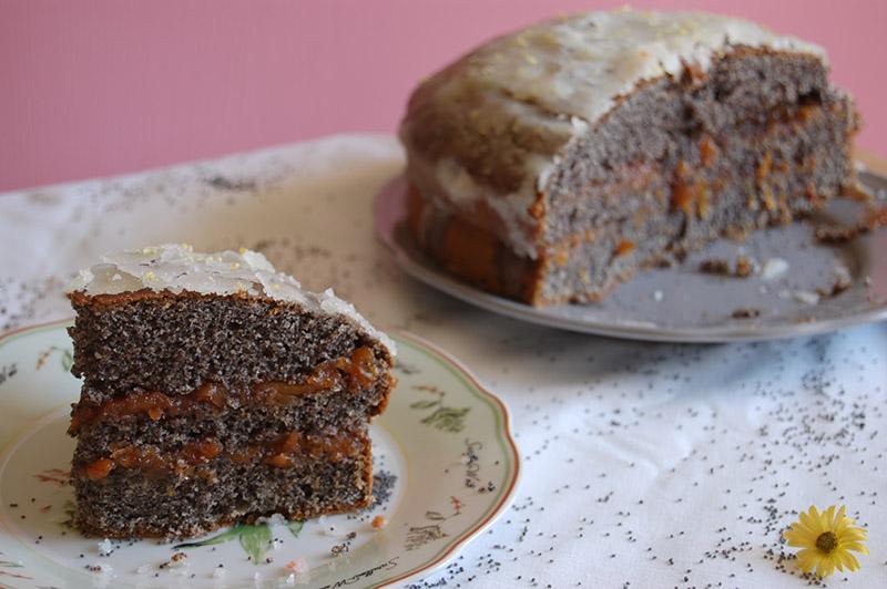 tarta de amapola